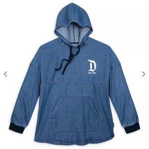 Disney Spirit Jersey, denim hoodie